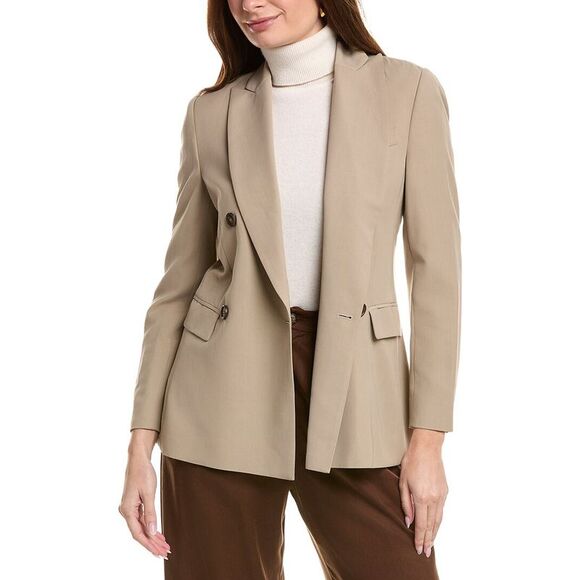 Brunello Cucinelli WomensWool & Silk-Blend Blazer